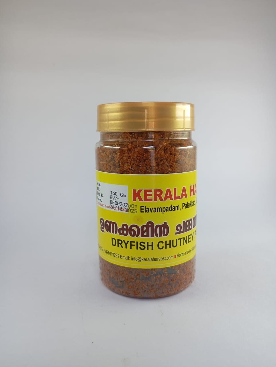 Kerala Harvest Premium Quality Dryfish Chutney Powder