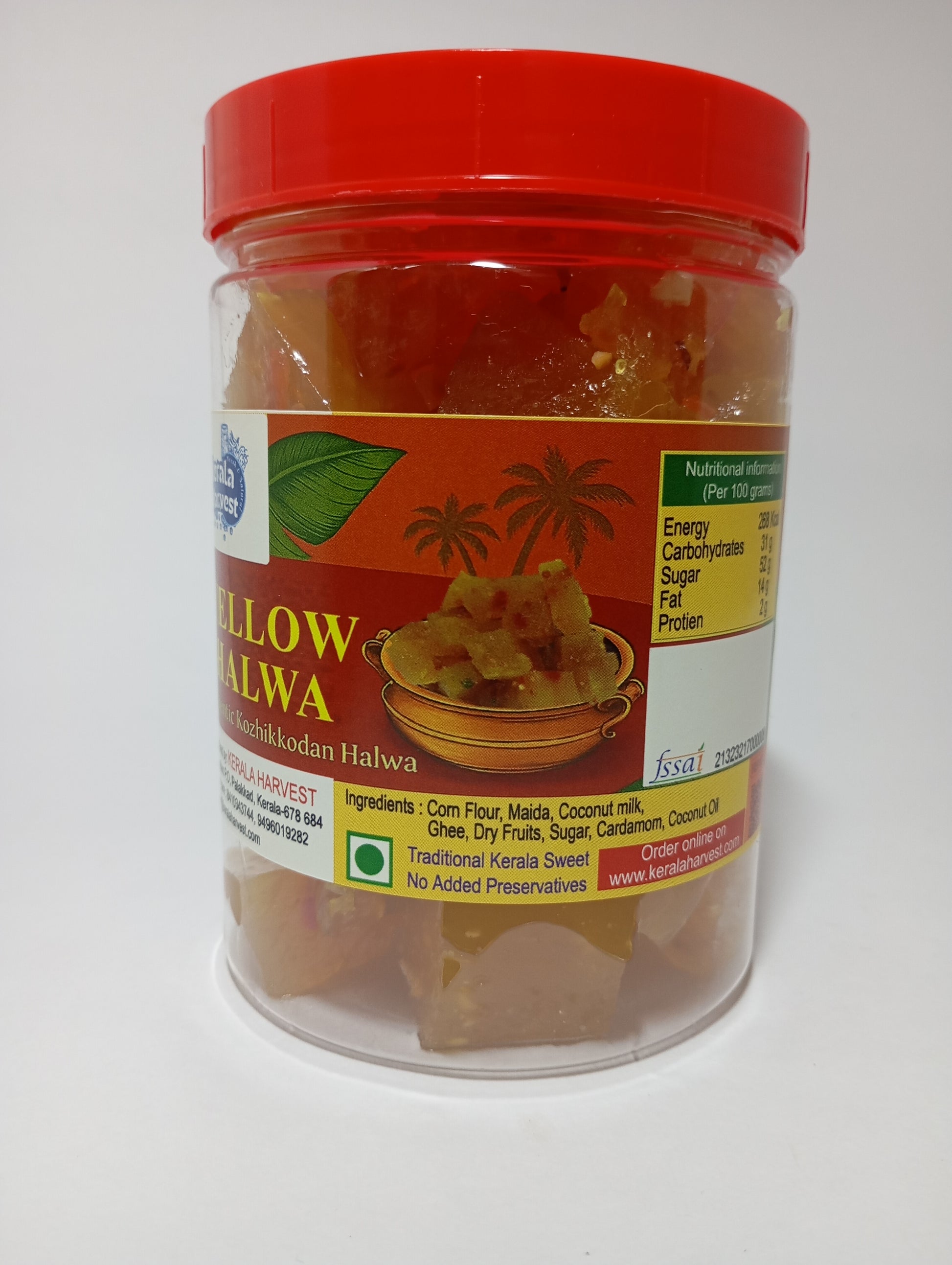 Kerala Harvest Premium Quality Yellow Halwa 400 Grams