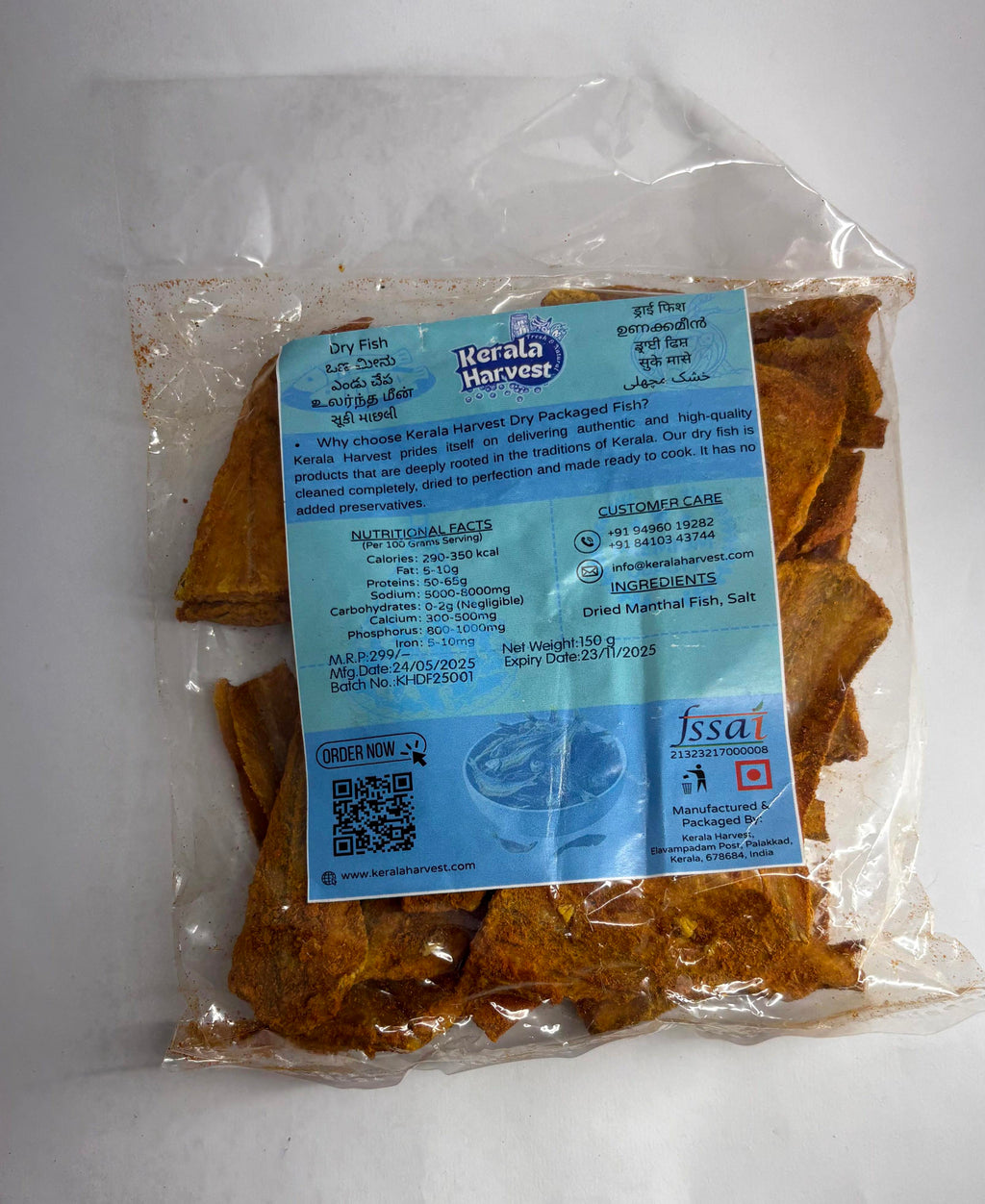 Kerala Harvest Premium Quality Dry Fish