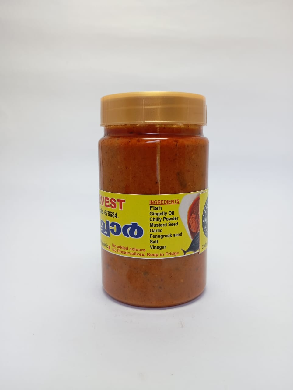 Kerala Harvest Premium Quality Homemade Fish Pickle